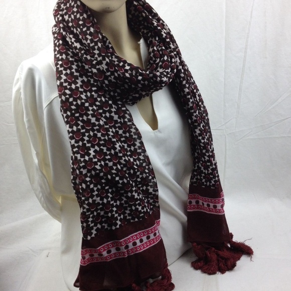 KATE SPADE NEW YORK floral tile scarf - Picture 8 of 8